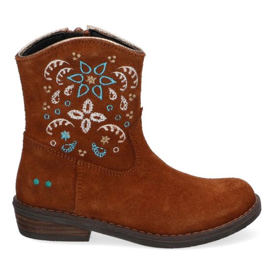 Renske Rodeo - 221821-413 - Bruine Cowboy Boots voor Meisjes